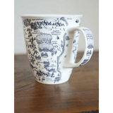 Realm of Middle Earth Indigo Mug by Oscha