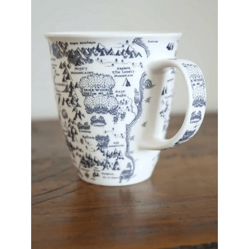 Realm of Middle Earth Indigo Mug by Oscha