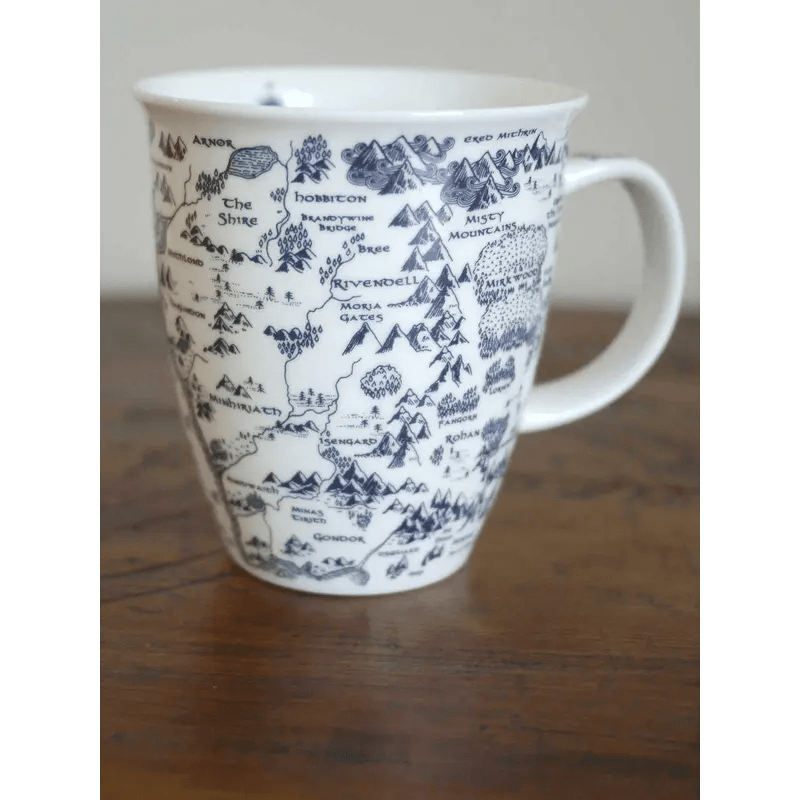 Realm of Middle Earth Indigo Mug by Oscha