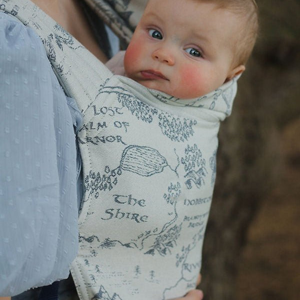 Realm of Middle - earth™ Ink Bairn Baby Carrier by Oscha - Buckle CarrierLittle Zen One0111136101