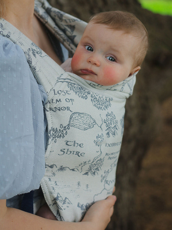 Realm of Middle-earth™ Ink Bairn Baby Carrier by Oscha Oscha at Little Zen One