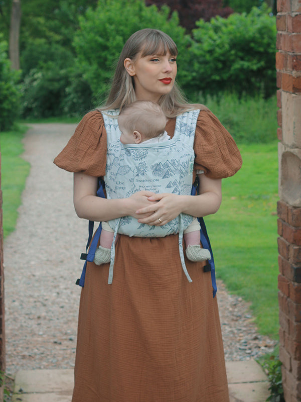 Realm of Middle-earth™ Ink Bairn Baby Carrier by Oscha Oscha at Little Zen One