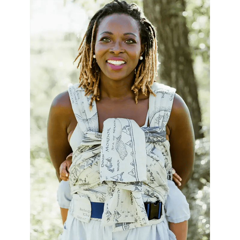 Realm of Middle - earth™ Ink Cairis Half Buckle by Oscha - Half Buckle CarrierLittle Zen One0111115951