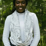 Realm of Middle Earth Ink Infinity Loop Scarf by Oscha - Baby Carrier AccessoriesLittle Zen One1111146628