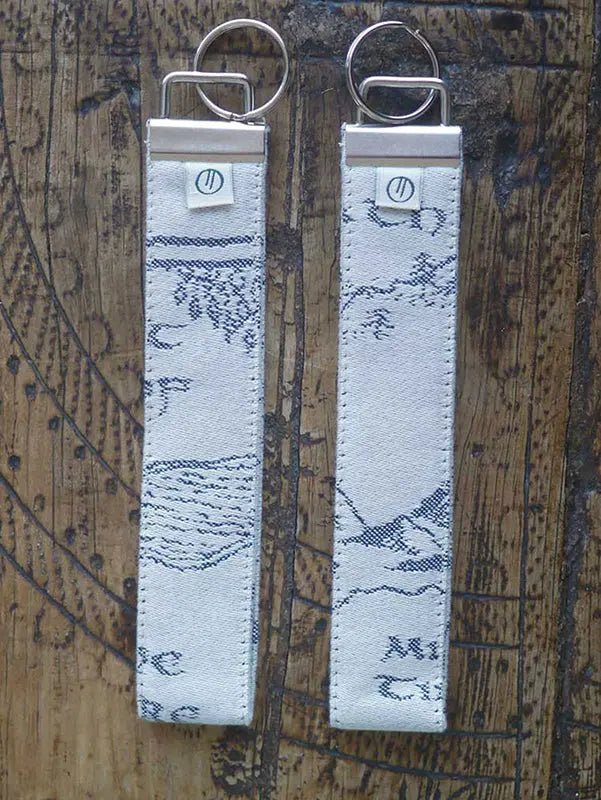 Realm of Middle Earth Ink Jacquard Keyring