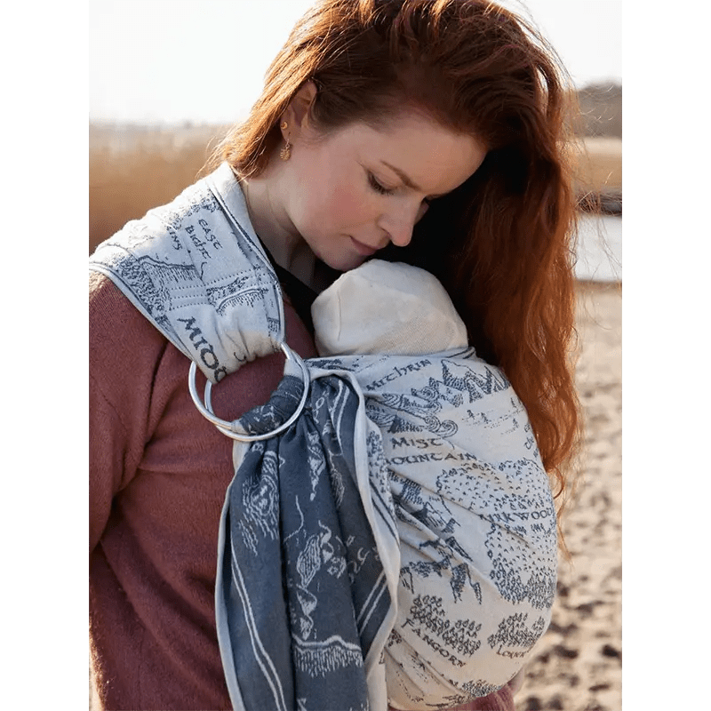 Realm of Middle Earth Ink Ring Sling