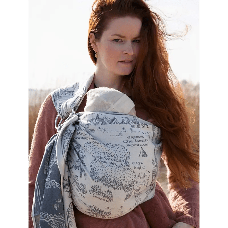 Realm of Middle Earth Ink Ring Sling