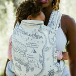 Realm of Middle - earth™ Ink Toddler Cairis XL Half Buckle by Oscha - Half Buckle CarrierLittle Zen One34983504