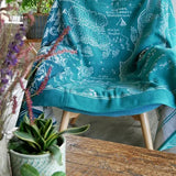 Realm of Middle Earth Moonlit Brushed Cotton Throw by Oscha Home Hobby