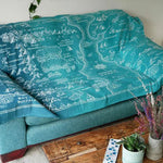 Realm of Middle - earth Moonlit Brushed Cotton Throw by Oscha - Home & HobbyLittle Zen One111117430