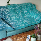 Realm of Middle - earth Moonlit Brushed Cotton Throw by Oscha - Home & HobbyLittle Zen One111117430