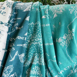 Realm of Middle - earth Moonlit Brushed Cotton Throw by Oscha - Home & HobbyLittle Zen One111117430