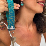 Rei Alta Jacquard Keyring by Oscha Oscha at Little Zen One