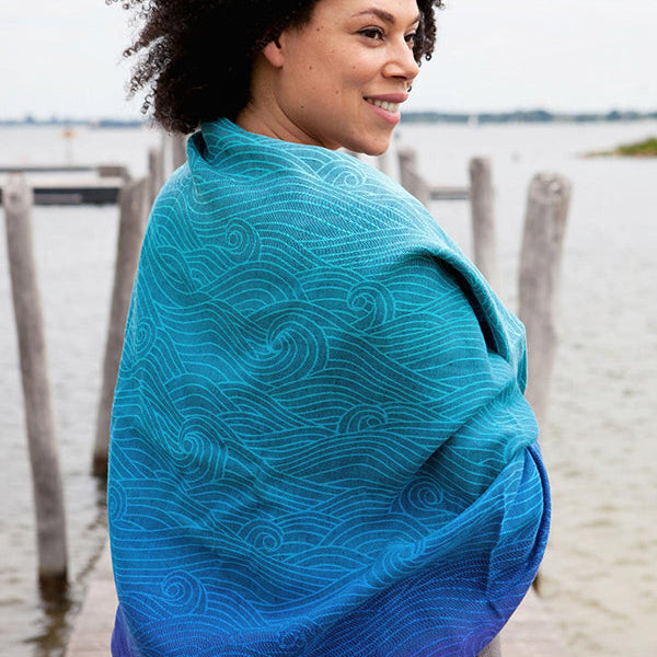 Rei Harbour Shawl by Oscha Oscha at Little Zen One
