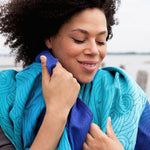 Rei Harbour Shawl by Oscha Oscha at Little Zen One