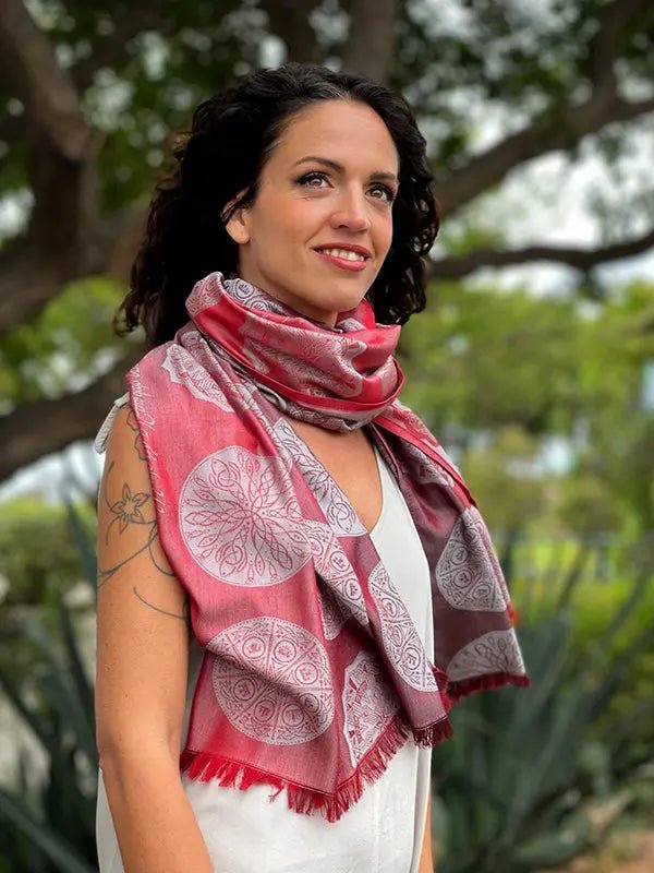 Rings of Power Flame Scarf by Oscha - Baby Carrier AccessoriesLittle Zen One111116509