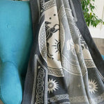 Rohan Cavalry Brushed Cotton Throw by Oscha Home Hobby