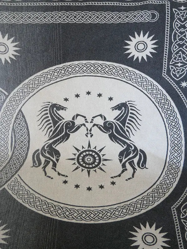 Rohan Cavalry Brushed Cotton Throw by Oscha Home Hobby