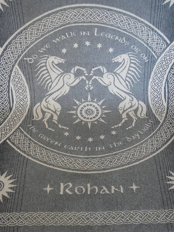 Rohan Cavalry Brushed Cotton Throw by Oscha Home Hobby