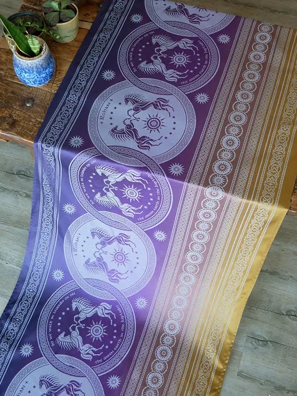 Rohan Crown Fabric Piece by Oscha Fabric