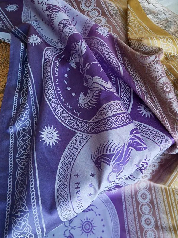 Rohan Crown Fabric Piece by Oscha Fabric