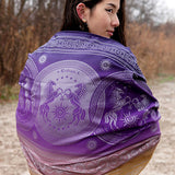Rohan™ Crown Shawl by Oscha Oscha at Little Zen One
