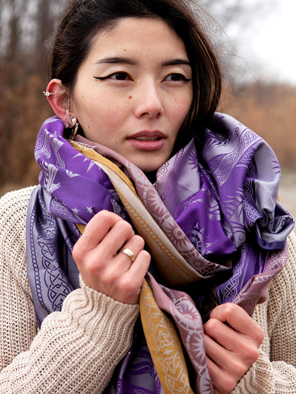 Rohan™ Crown Shawl by Oscha Oscha at Little Zen One