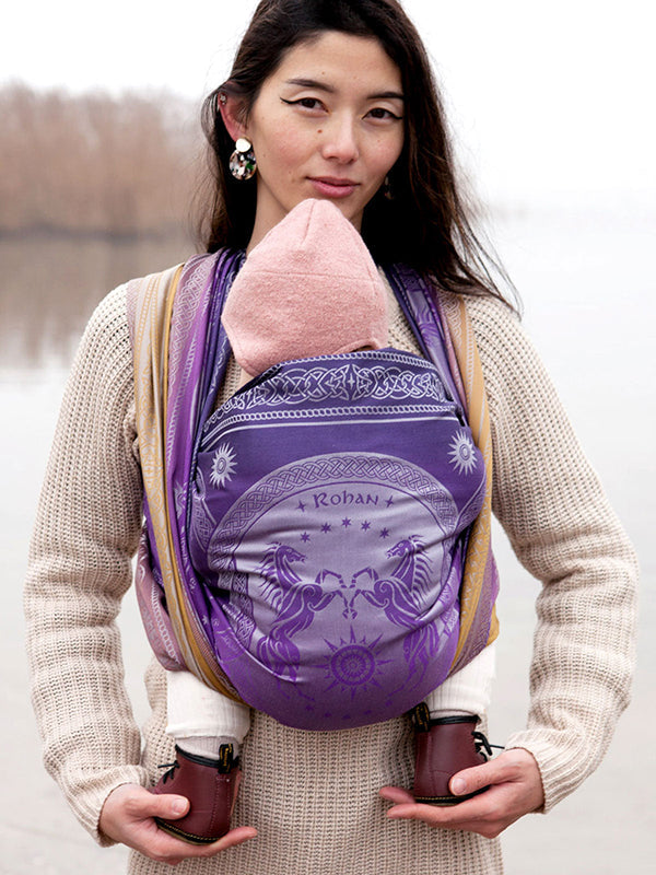 Rohan™ Crown Woven Wrap by Oscha Oscha at Little Zen One