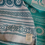 Rohan Entwash Brushed Cotton Throw by Oscha Home Hobby