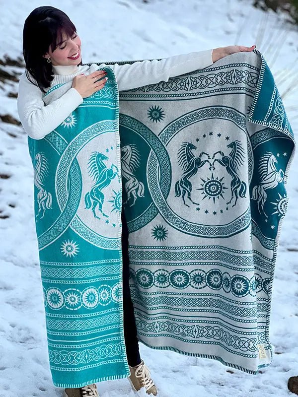 Rohan Entwash Brushed Cotton Throw by Oscha - Home & HobbyLittle Zen One111115397