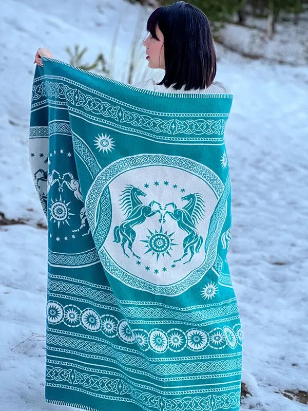 Rohan Entwash Brushed Cotton Throw by Oscha - Home & HobbyLittle Zen One111115397