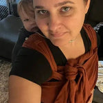 Rusty Red Toddler DidyKlick 4u Half Buckle by Didymos - Half Buckle CarrierLittle Zen One4048554400620