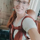 Rusty Red Toddler DidyKlick 4u Half Buckle by Didymos - Half Buckle CarrierLittle Zen One4048554400620