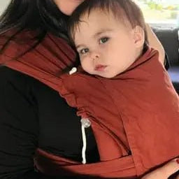 Rusty Red Toddler DidyKlick 4u Half Buckle by Didymos - Half Buckle CarrierLittle Zen One4048554400620