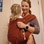 Rusty Red Toddler DidyKlick 4u Half Buckle by Didymos - Half Buckle CarrierLittle Zen One4048554400620