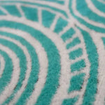 Sea Salt Moonlit Brushed Cotton Throw by Oscha Home Hobby