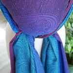 Sea Salt on Stream or Stone Woven Wrap