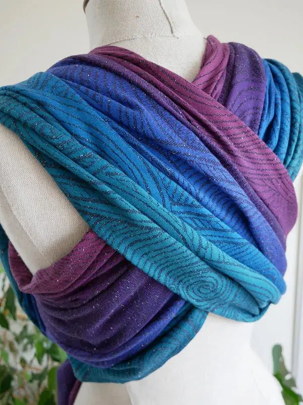 Sea Salt On Stream or Stone Woven Wrap by Oscha - Woven WrapLittle Zen One92013648