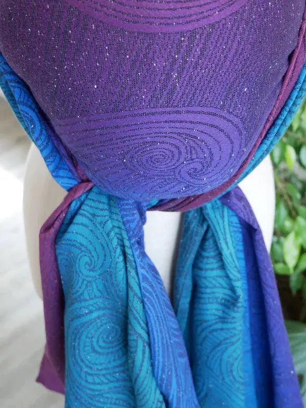 Sea Salt On Stream or Stone Woven Wrap by Oscha - Woven WrapLittle Zen One92013648