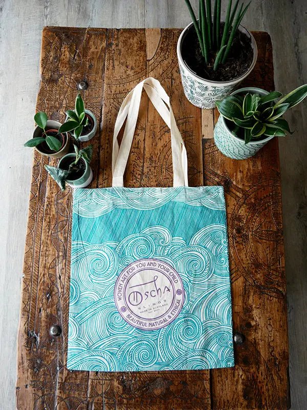 Sea Salt Tote Bag by Oscha Bags