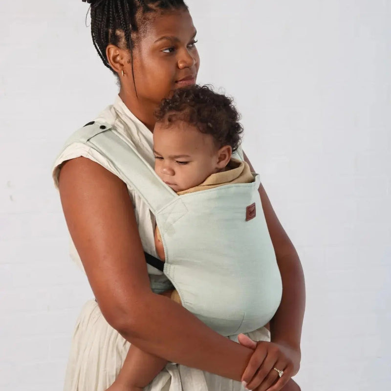 Seafoam Original Baby Carrier by Happy Baby | Little Zen One Seafoam Original Baby Carrier by Happy Baby | Little Zen One