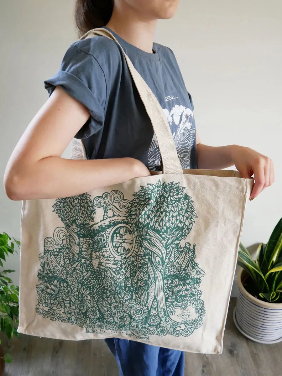 Shire™ Large Eco Tote Bag by Oscha - BagsLittle Zen One22264656