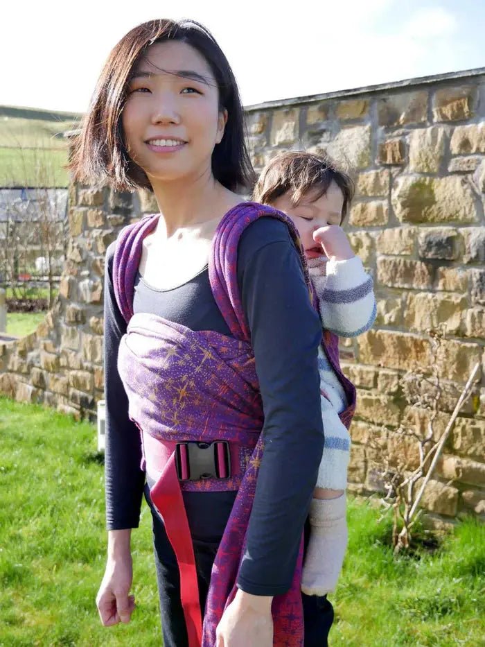 Silent Night Delights Toddler Cairis Half Buckle by Oscha - Half Buckle CarrierLittle Zen One26463312