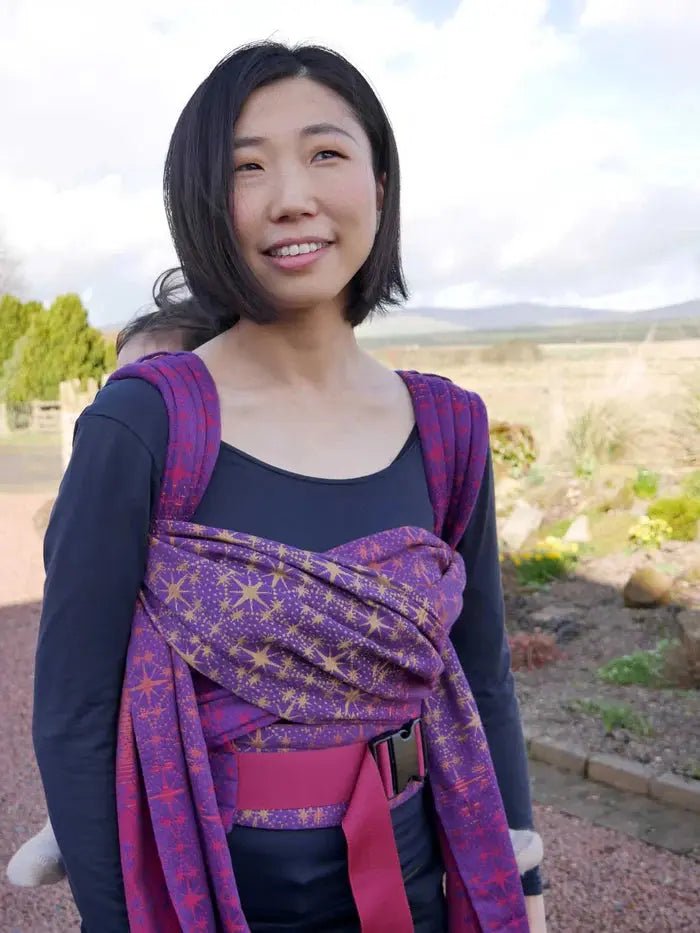 Silent Night Delights Toddler Cairis Half Buckle by Oscha - Half Buckle CarrierLittle Zen One26463312