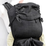 Simple Black Mysol Half Buckle