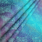 Starry Night Brew Fabric Piece by Oscha Fabric