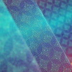Starry Night Brew Fabric Piece by Oscha Fabric