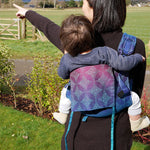 Starry Night Brew Onbuhimo Baby Carrier by Oscha Oscha at Little Zen One