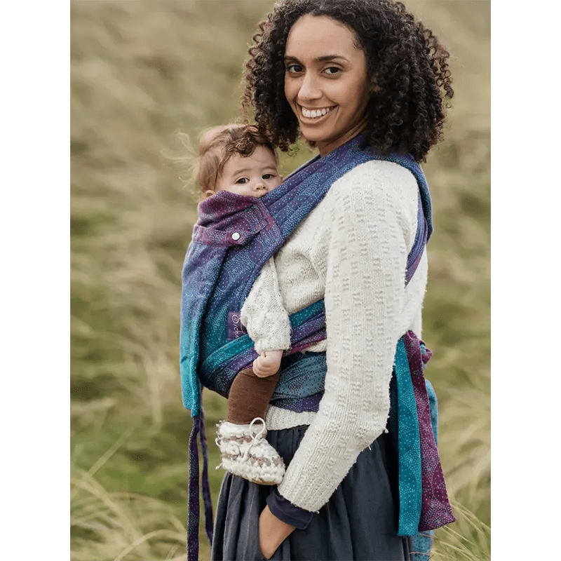 Starry Night Brew Preschool Cairis Half Buckle by Oscha - Half Buckle CarrierLittle Zen One43895888