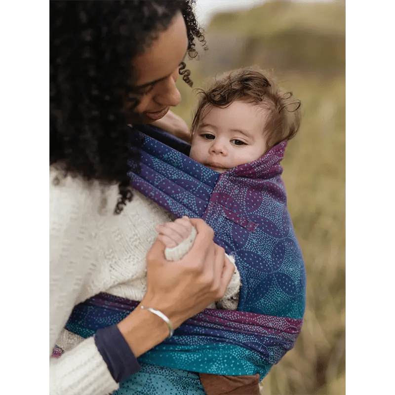 Starry Night Brew Preschool Cairis Half Buckle by Oscha - Half Buckle CarrierLittle Zen One43895888